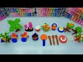 Amazing technique make kitchen set with polymer clay| Miniature clay kitchen set| Primitivekitchen#