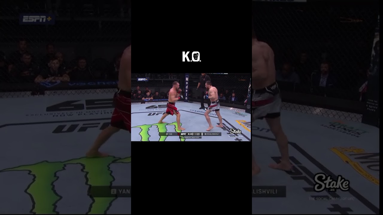 MERAB DVALISHVILI vs PETER YAN / UFC /  Bantam Weight Championship