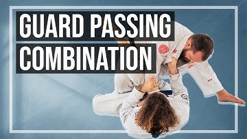 BJJ Guard Passing Combination | X Pass | Leg Drag