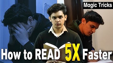 How to Read and Learn Faster🔥| Read 200+ pages in 1 day🧐| Scientific Tricks|