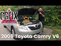 Toyota Camry 2008 V6 How To install alternator and belt