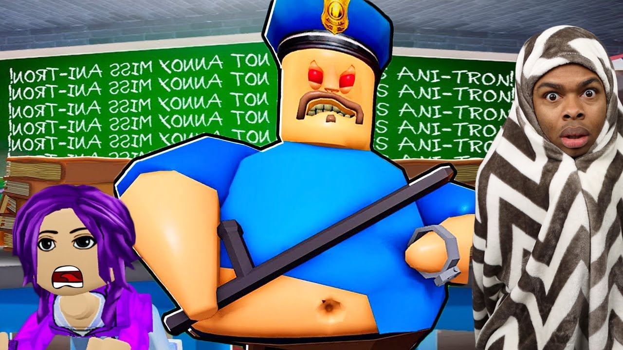 I SAVED MY GIRLFRIEND From BARRY'S PRISON RUN TOY SHOP DETENTION (SCARY OBBY!)