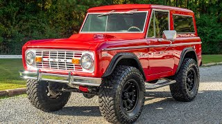 1970 Ford Bronco 302ci V8 Walk-around Video