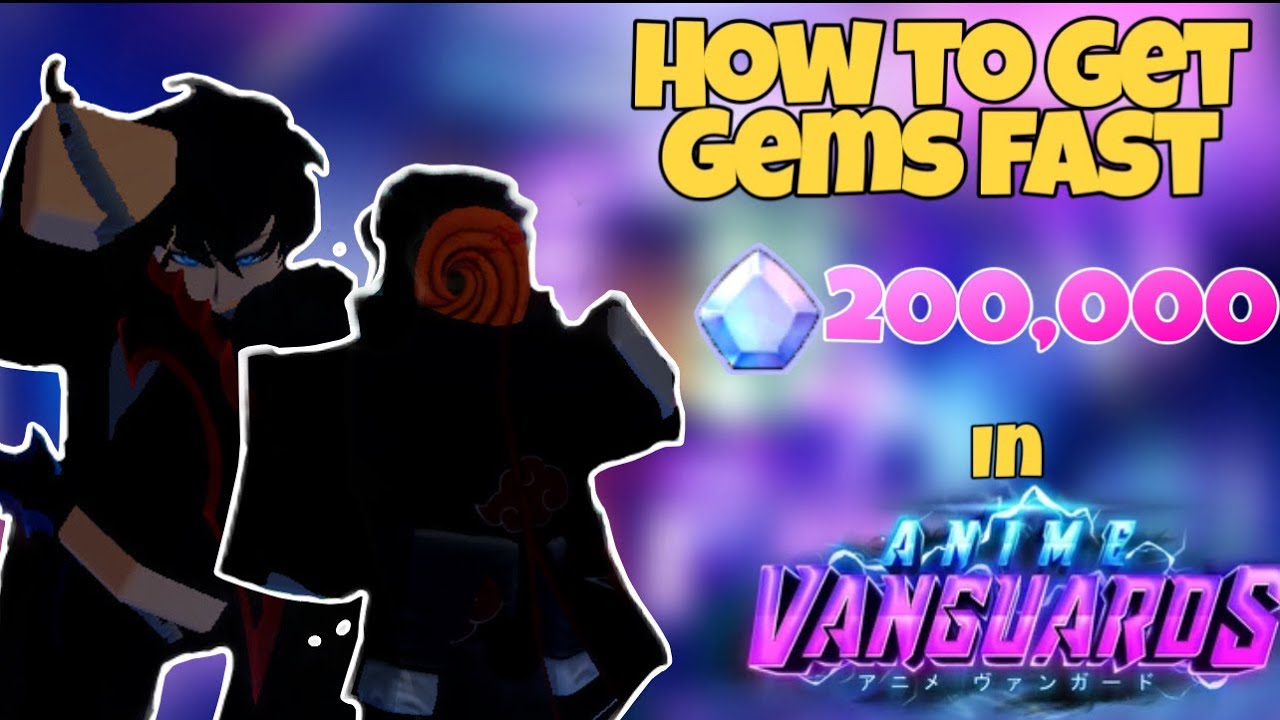 This is how i get my gems fast in anime vanguards | how to get gem fast ...