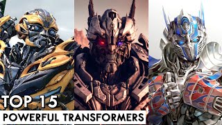 Top 15 Most Powerful Transformers In Movies | In Hindi | BNN Review
