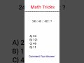 Reasoning Classes || Math Tricks || Number Analogy