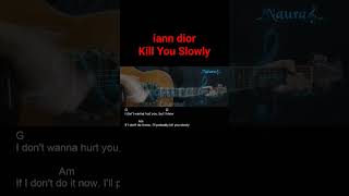 Iann Dior  Kill You Slowly Guitar Chords S shorts