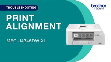 Check print alignment – Brother MFCJ4345DWXL