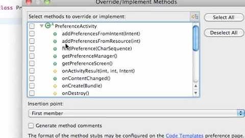 Android Application Development Tutorial   56   Creating a PreferenceActivity   YouTube