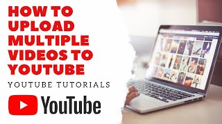 How to Upload MULTIPLE Videos to YouTube | Youtube Tutorials