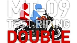 【モトブログ】MT-09 TEST RIDING DOUBLE