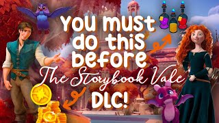 5 THINGS YOU NEED TO DO BEFORE THE STORYBOOK VALE DLC IN DDLV! | kyra's valley