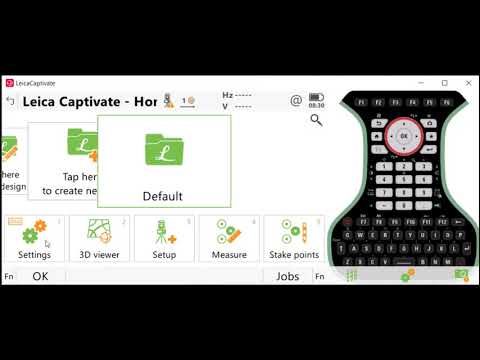 Leica Captivate - Load Coordinate Zip File