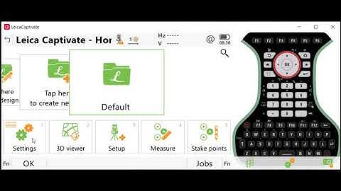 Leica Captivate - Load Coordinate Zip File