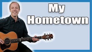 Video thumbnail of "My Hometown Guitar Lesson (Bruce Springsteen)"