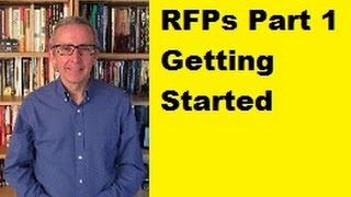 RFPs Part 1: Getting Started