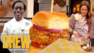 Chef Roshara Teaches Drew to Jerk-Flavor Crab Cakes | Wildflower
