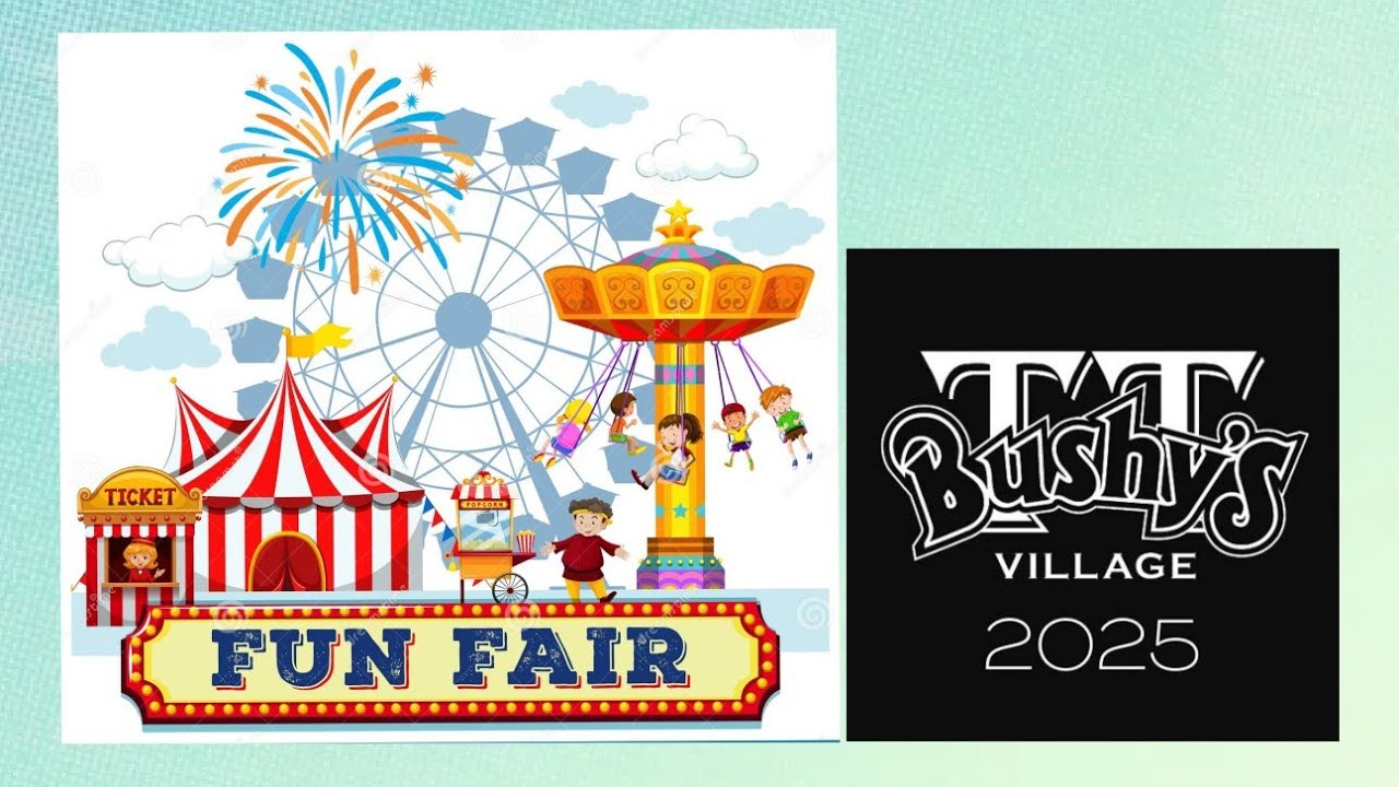 TT Bushy's and the fun fair, Isle of Man 2025 - YouTube