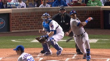 Cespedes opens scoring with two-out double