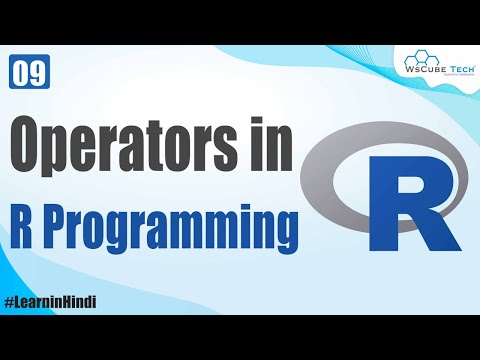 Operators in R Programming (in Hindi)  | R Programming Tutorial for Beginners #9