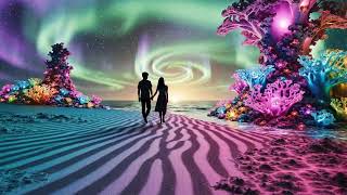 Psychedelic Fractal Beach Walk: Break the Echo