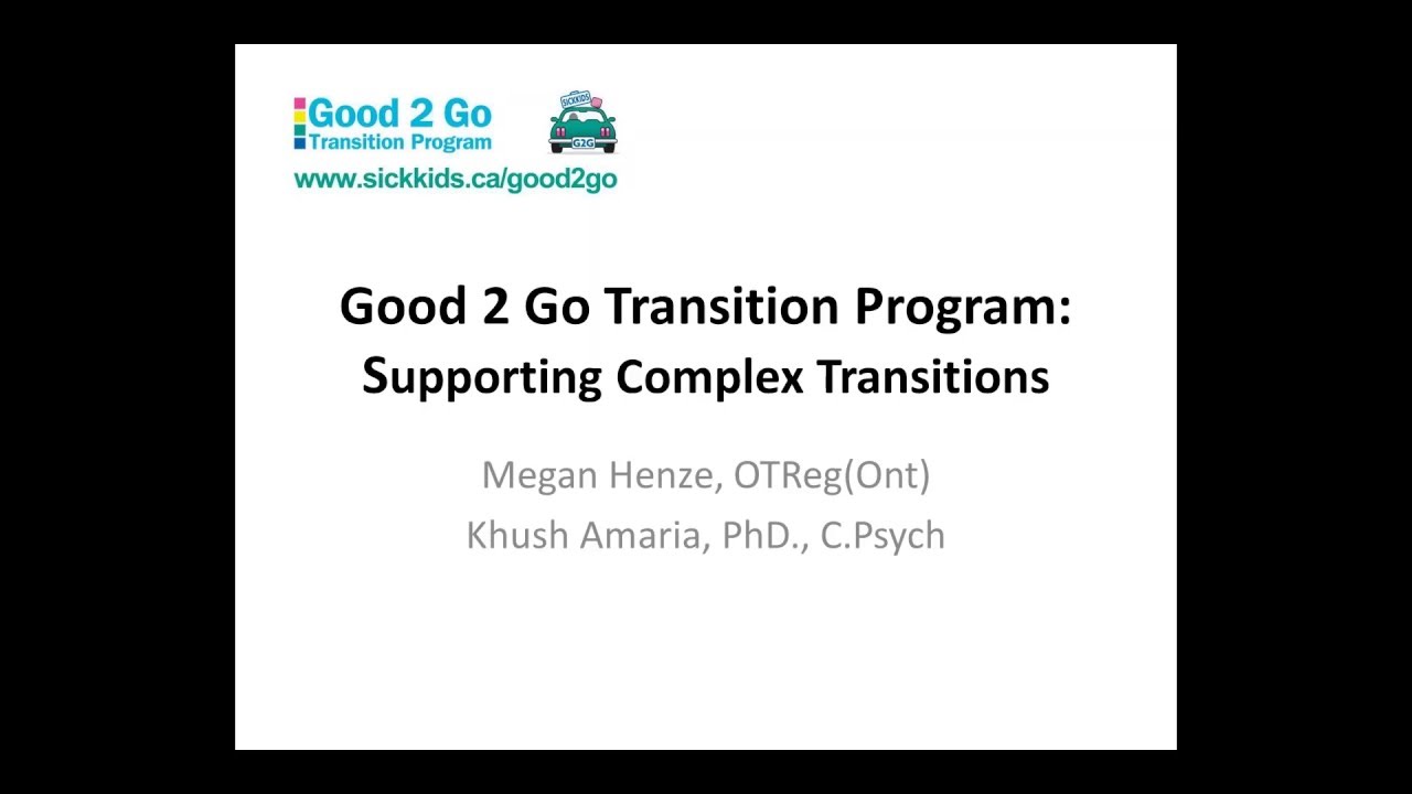 Transitioning Youth with Complex Care Needs