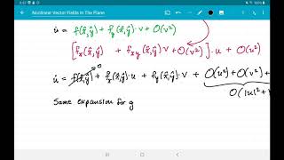 Math 470 Intro to nonlinear vector fields in the plane