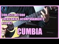 Cómo tocar CUMBIA en guitarra | TUTORIAL DE RITMO EN GUITARRA.