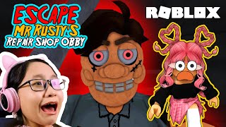 Escape Mr Rusty's Repair Shop Obby Roblox - I just wanted to fix my CAR!!!