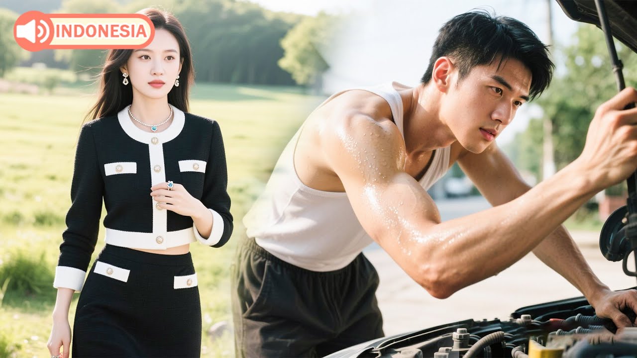 Sopir miskin bantu gadis perbaiki mobil di jalan, tak disangka dia kaya dan jatuh cinta padanya!