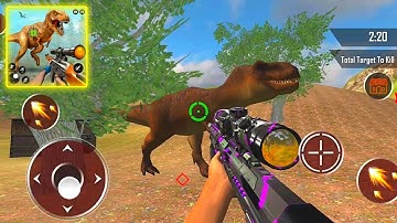 Wild Dinosaur Hunting Game 3D #3 | Android Gameplay