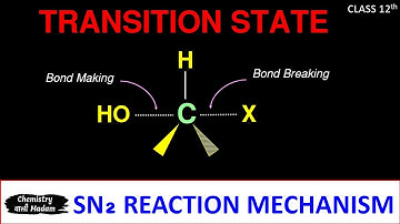 Sn2 Reaction Mechanism - Single Step |Transition state formation