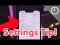 Navigate iOS Settings efficiently using BREADCRUMBS... #shorts