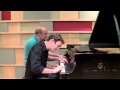 Brahms: Hungarian Dance in Latin Style - Piano Duo