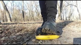 Deep Lugged Platform Boots Crush Banana