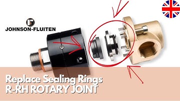 Step-by-Step Maintenance: Replacing Sealing Rings on R-RH Rotary Joints | Johnson-Fluiten 3D Guide