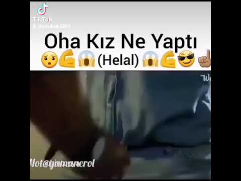 kız ne yaptı öyle