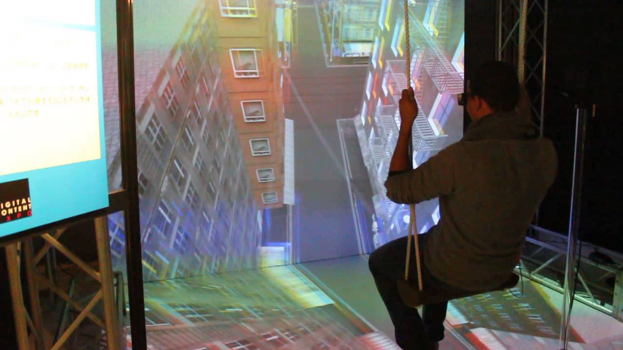 Solidray's "Soaring Experience" at the Digital Content Expo 2013 - YouTube