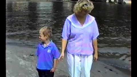 Familie Lengton vakantie Duitsland Passau (1991)