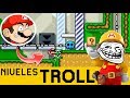 NO PUEDO CONFIAR NI EN LO QUE PIENSO!! - NIVELES TROLL #4 | Super Mario Maker - ZetaSSJ