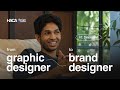 My Journey as a Brand Designer ft. Devanand  | Branding student |  Design School | HACA