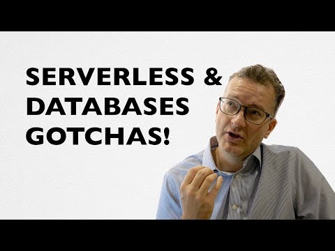 Serverless and databases don't mix