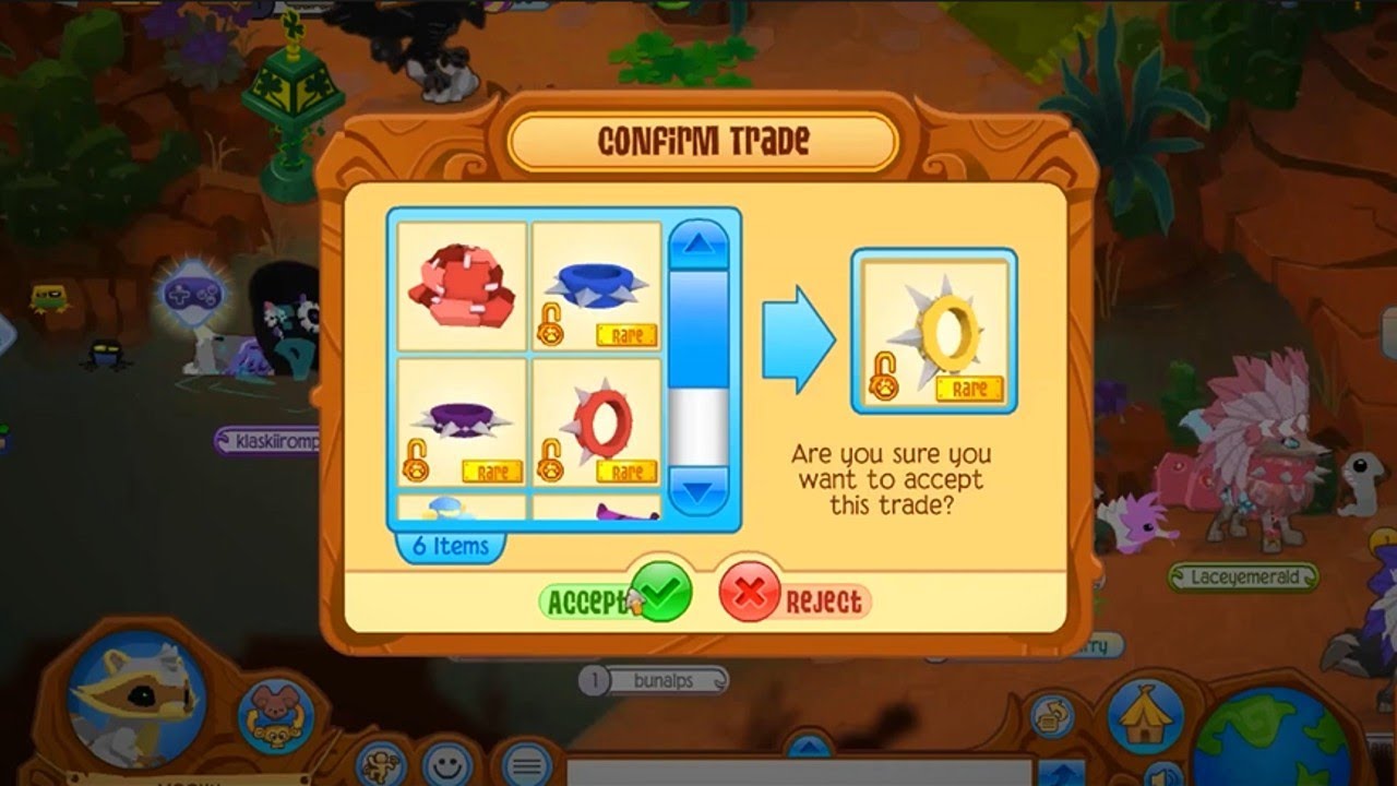 Animal Jam Classic Trading Proofs so many spikes and den betas YouTube