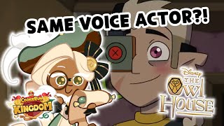 these characters have the same voice actor as these cookie run characters!?! (cookie run kingdom)