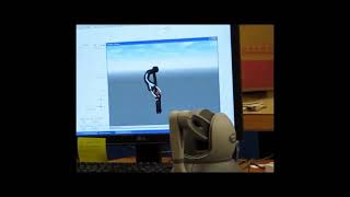 Haptic Device Controlling Robotic Arm
