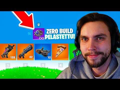 ZERO BUILD MUUTTUI IKUISESTI FORTNITESSA!