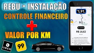 REBU VALOR POR KM | + Controle FINANCEIRO para Motorista screenshot 1