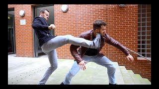 Stunt Fight - Knockout Chase Parkour meets Stunts
