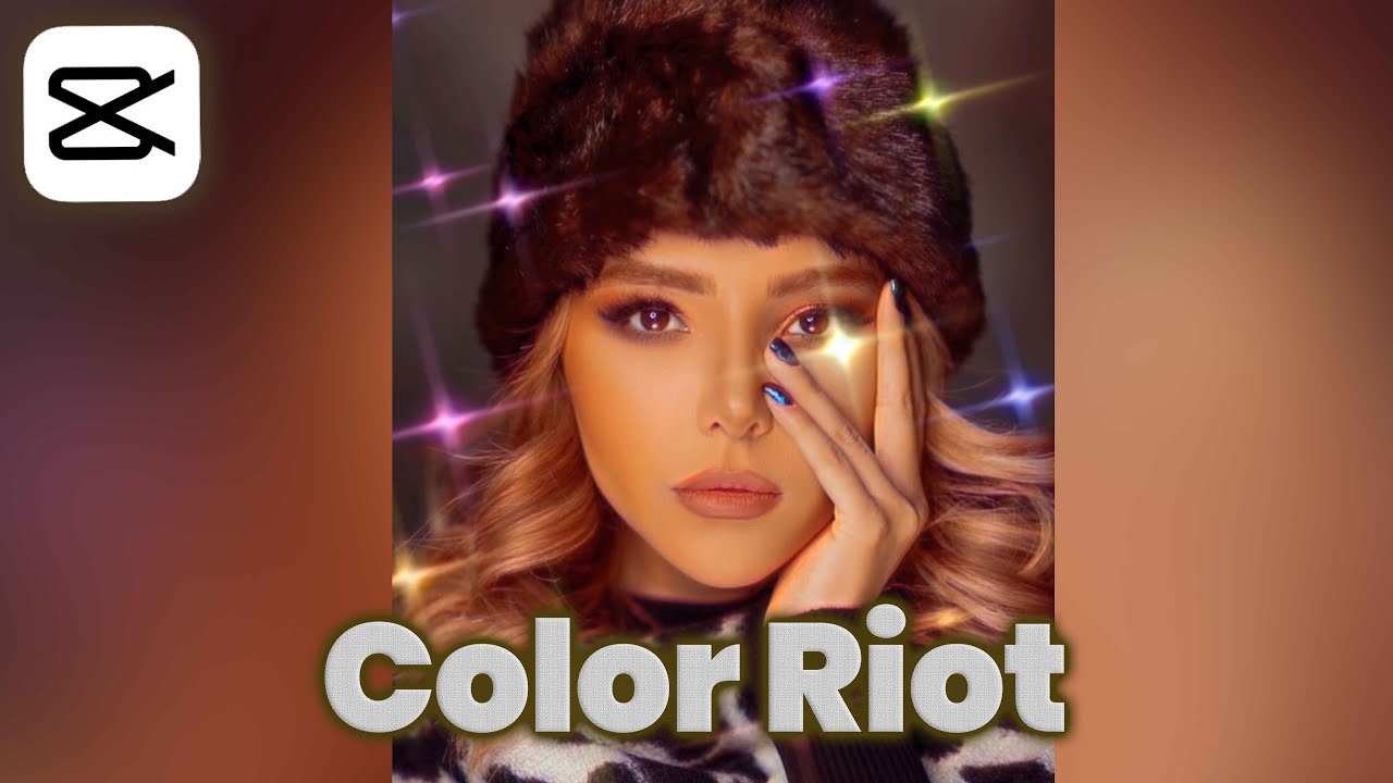How to add Color Riot effect to photo in CapCut App - YouTube