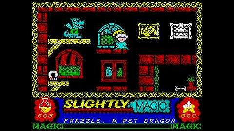 Slightly Magic (ZX Spectrum with ZX ULAX) Demo